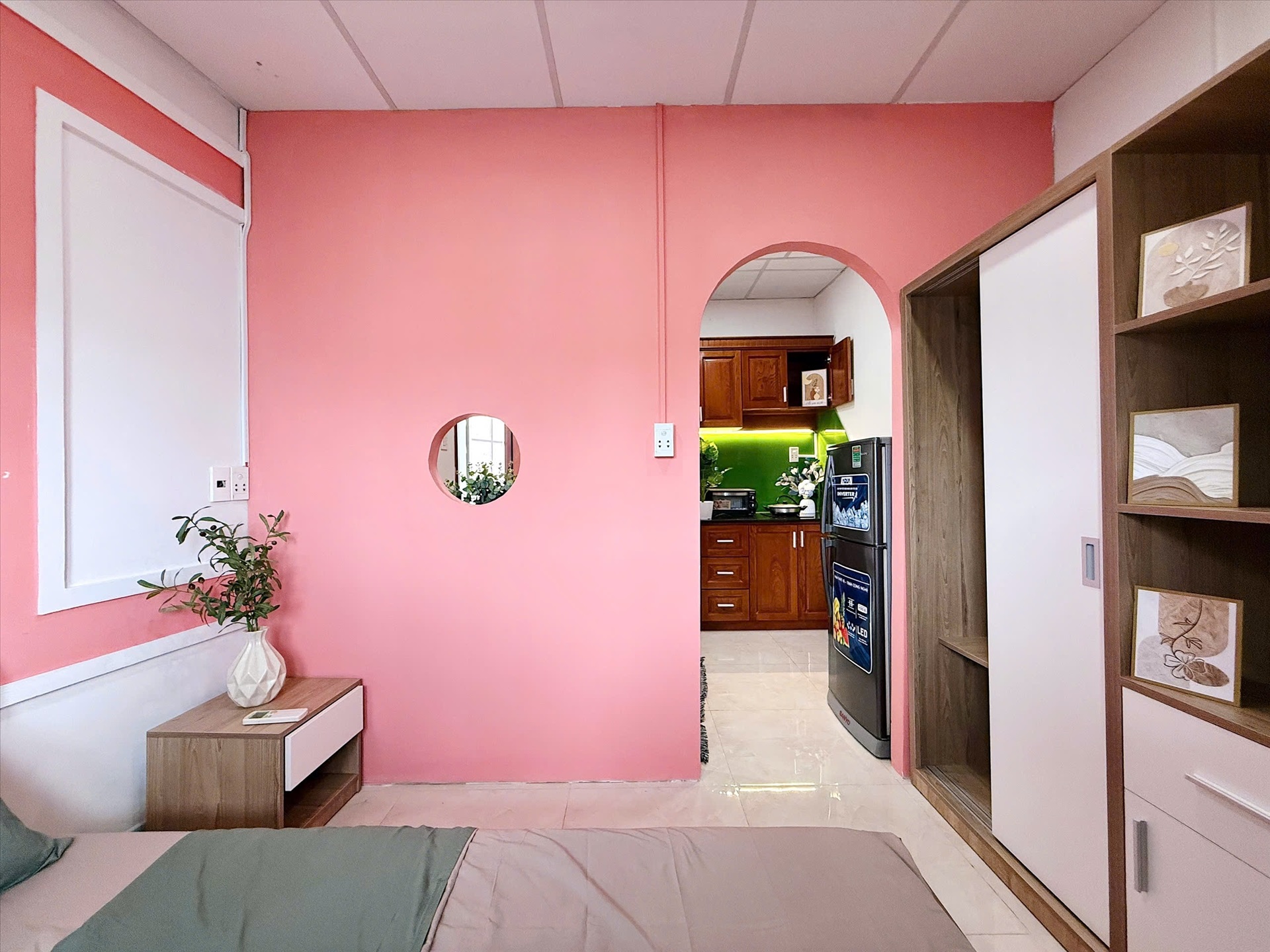 Phòng trọ 1 Phòng ngủ 40m2 tại SWEETHOME Vạn Kiếp - Bình Thạnh - Phòng bếp