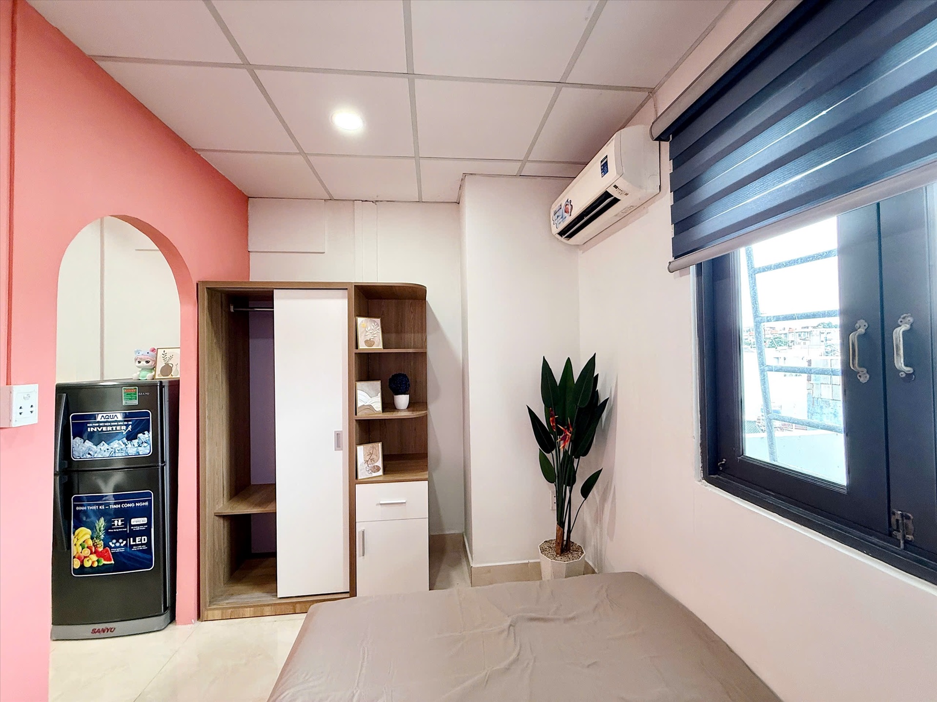 Phòng trọ 1 Phòng ngủ 40m2 tại SWEETHOME Vạn Kiếp - Bình Thạnh - Phòng ngủ