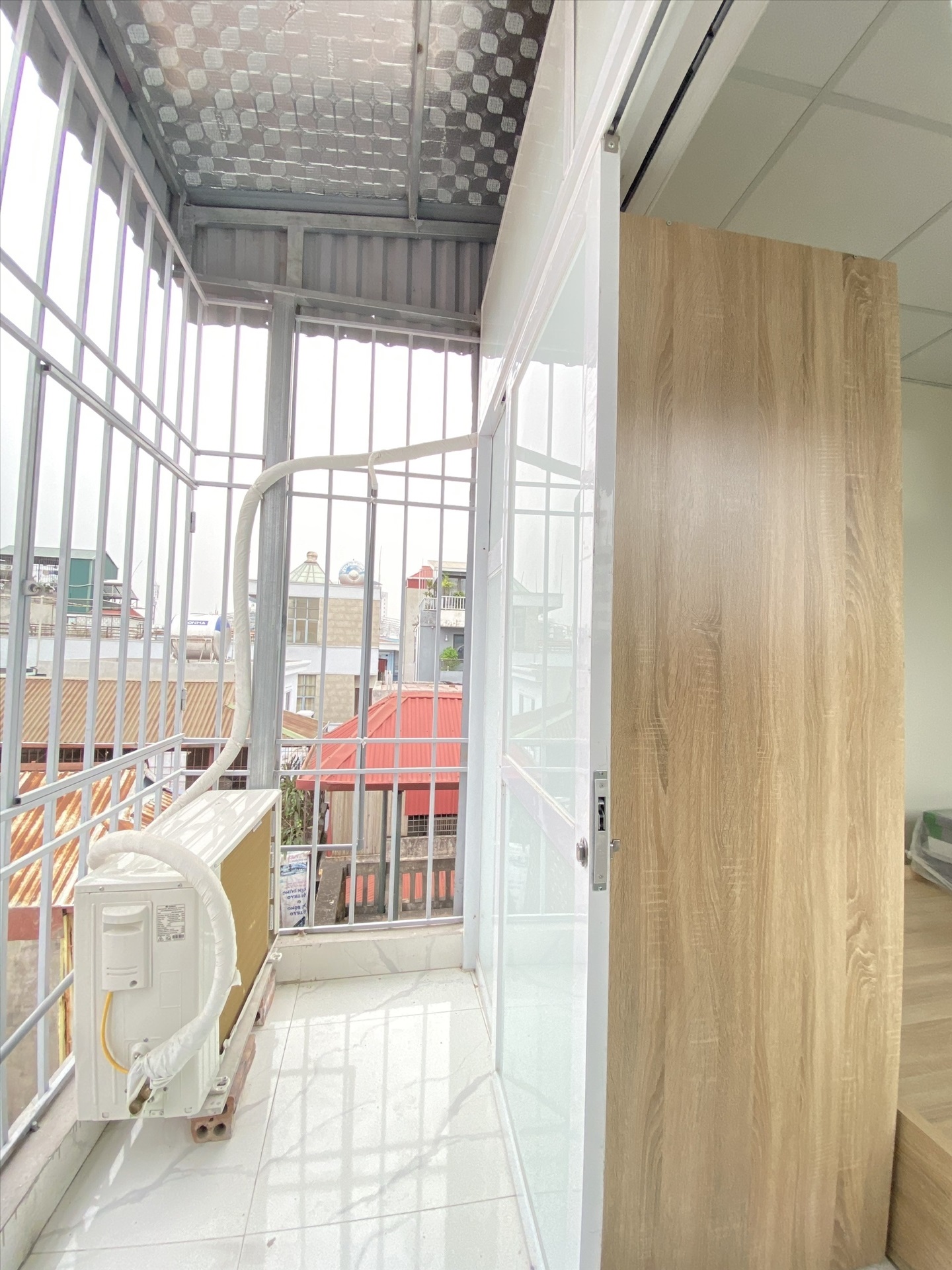 Phòng trọ 1 Phòng ngủ 35m2 tại 4PS Housing Tạ Quang Bửu - Hai Bà Trưng - Ban công