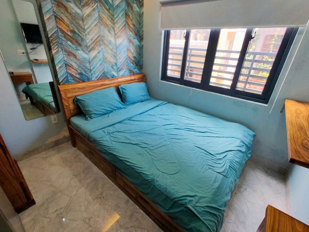 Phòng trọ Studio 20m2 tại PTC House 2 Cách Mạng Tháng 8 - Quận 3 - Phòng ngủ