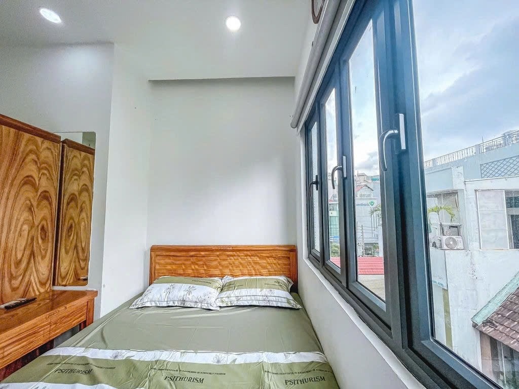 Phòng trọ Studio 20m2 tại PTC House 2 Cách Mạng Tháng 8 - Quận 3 - Phòng ngủ