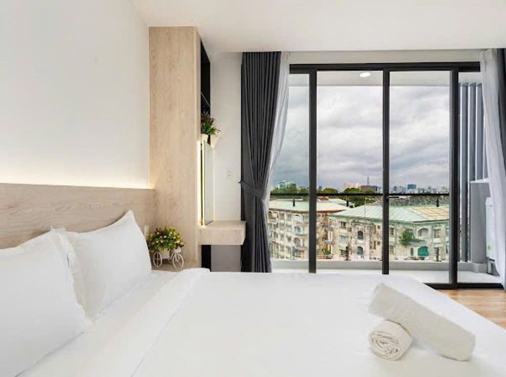 Phòng trọ Studio 30m2 tại PTC House 2 Hương Giang - Quận 10  - Phòng ngủ