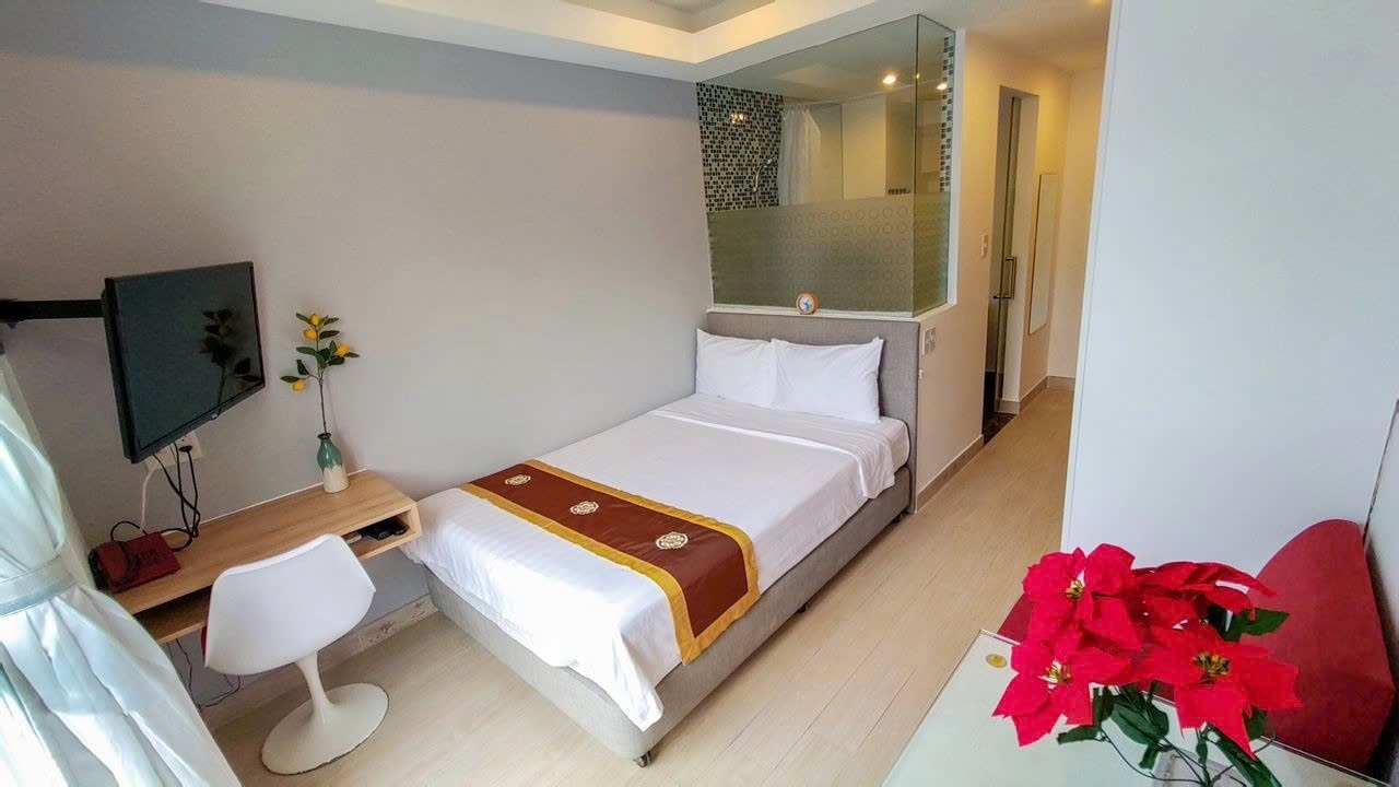 Phòng trọ Studio 20m2 tại PTC House 2 Hưng Phước 4 - Quận 7  - Phòng ngủ