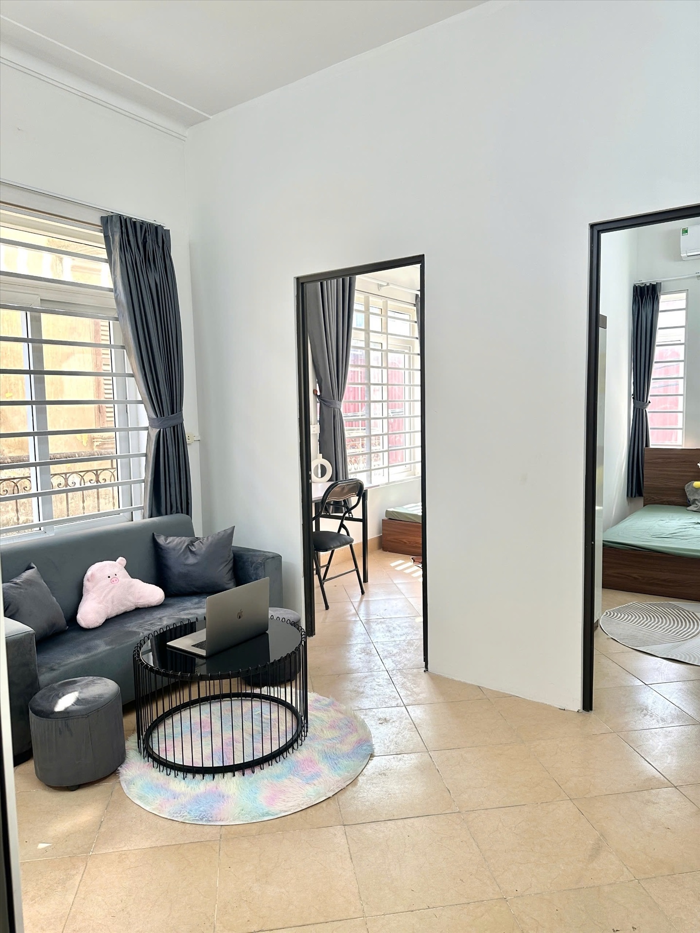 Phòng trọ 2 Phòng ngủ 35m2 tại HA Room Tứ Liên - Tây Hồ - Phòng khách