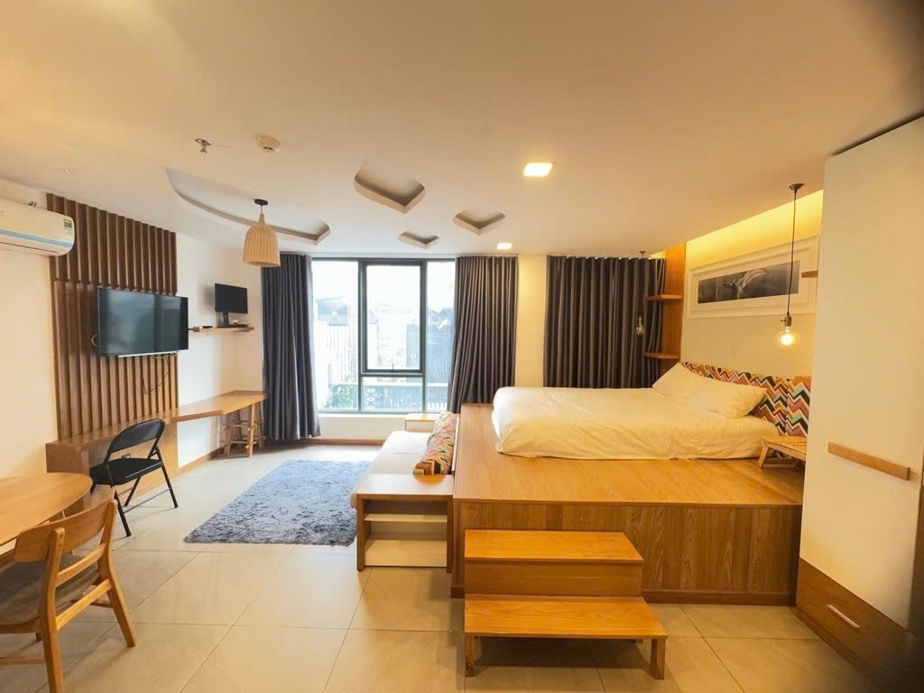 Phòng trọ Studio 40m2 tại PTC House 2 Đường Số 4 - Quận 2  - Phòng ngủ