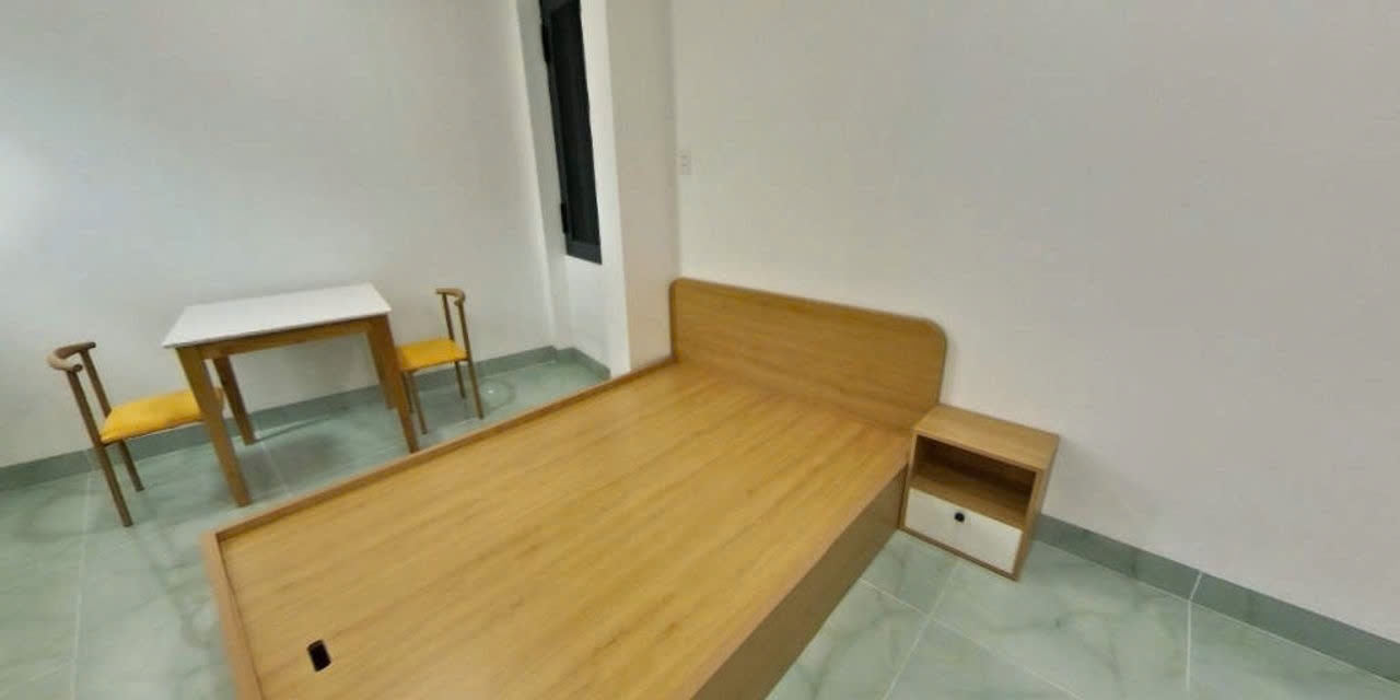 Phòng trọ Studio 20m2 tại PTC House Dường 8 - Quận 7  - Phòng ngủ