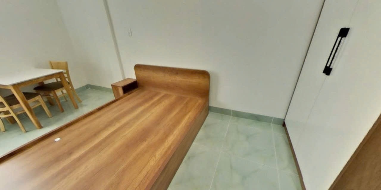 Phòng trọ Studio 20m2 tại PTC House Dường 8 - Quận 7  - Phòng ngủ