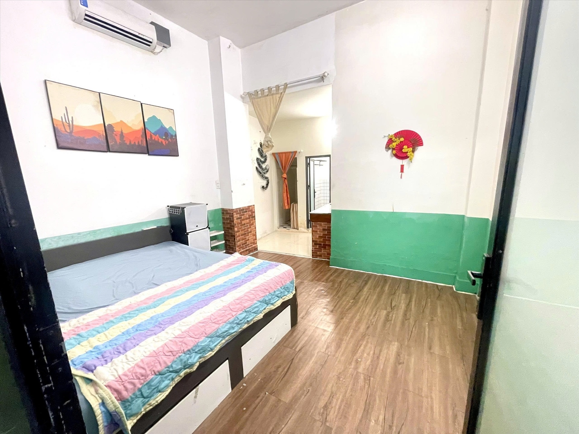 Phòng trọ Studio 25m2 tại TN House Bạch Đằng - Bình Thạnh - Phòng ngủ