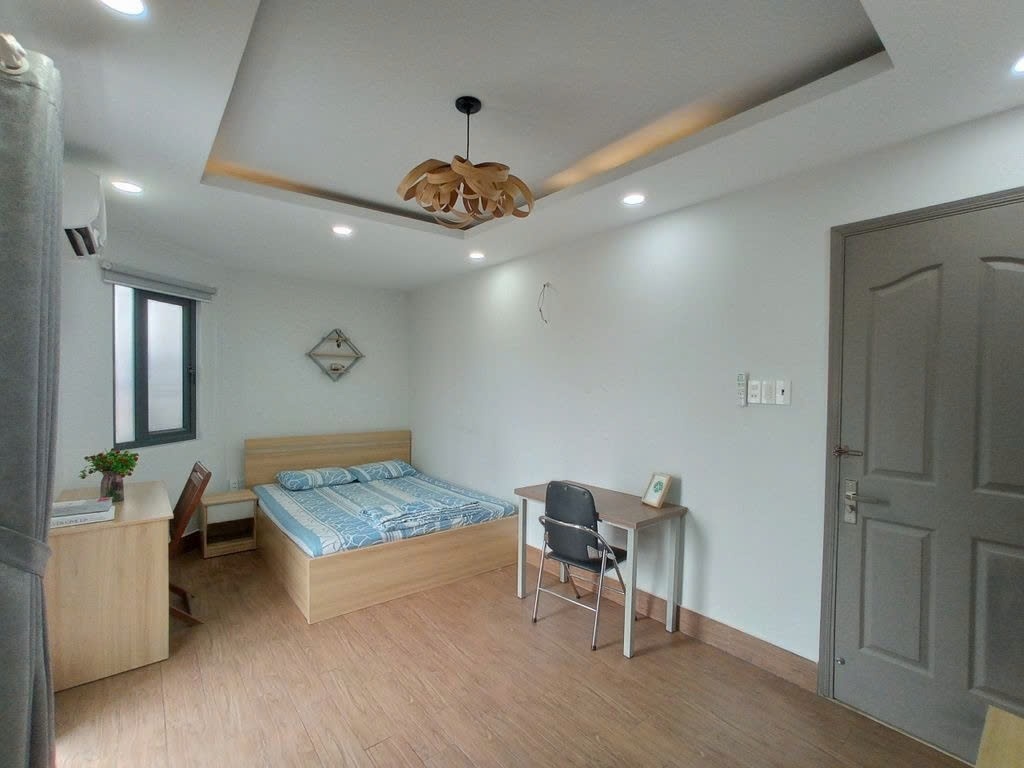 Phòng trọ Studio 30m2 tại PTC House 6 Điện Biên Phủ - Bình Thạnh  - Phòng ngủ