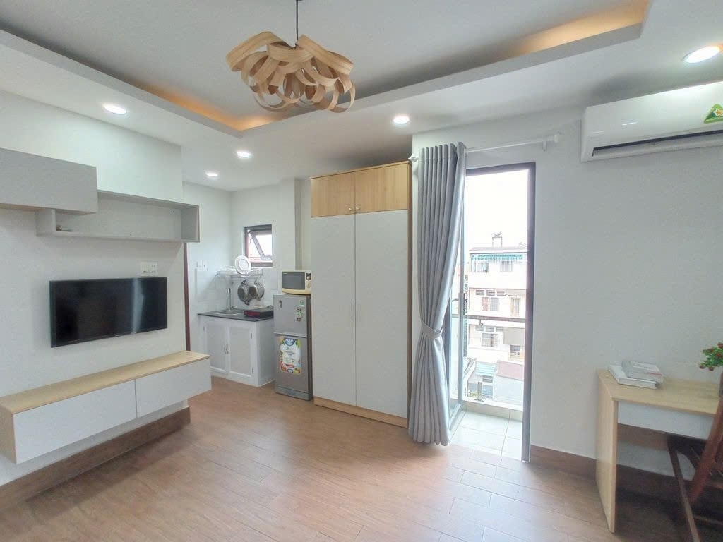 Phòng trọ Studio 30m2 tại PTC House 6 Điện Biên Phủ - Bình Thạnh  - Phòng bếp