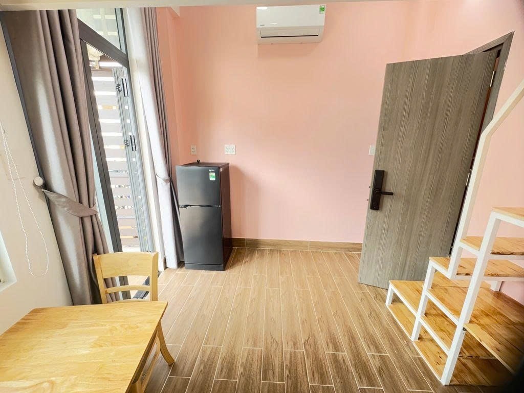 Phòng trọ Duplex 25m2 tại PTC House 3 Bùi Đình Túy - Bình Thạnh - Phòng khách