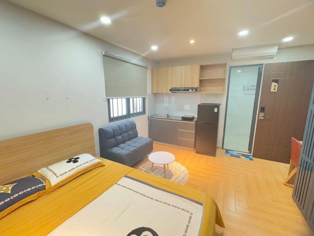 Phòng trọ Studio 25m2 tại PTC House Phan Đăng Lưu - Bình Thạnh - Phòng khách