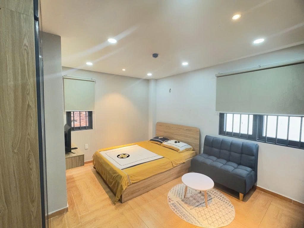 Phòng trọ Studio 25m2 tại PTC House Phan Đăng Lưu - Bình Thạnh - Phòng ngủ