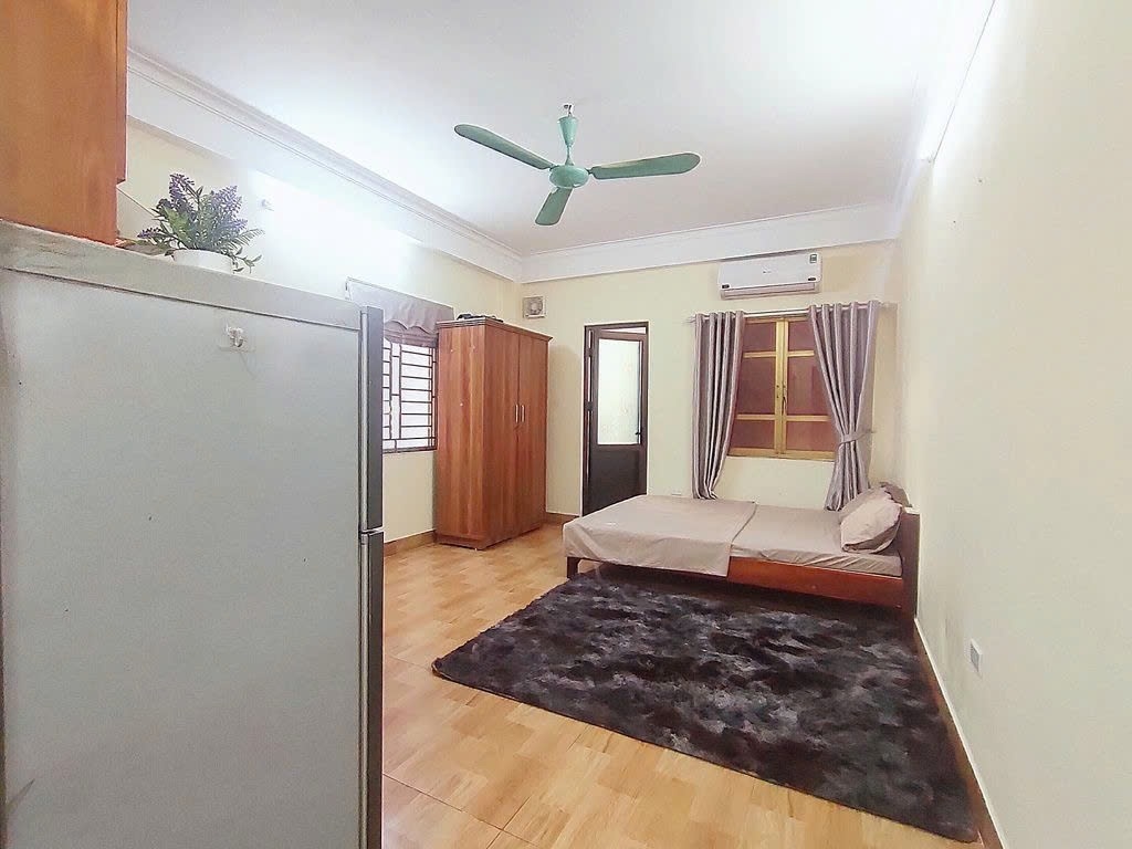 Phòng trọ Studio 37m2 tại PTC House 3 Nguyễn Ngọc Vũ - Cầu Giấy - Phòng ngủ
