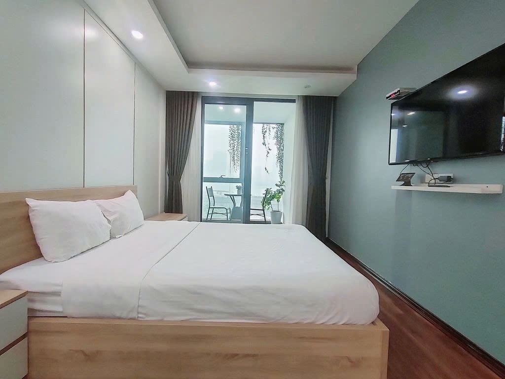 Phòng trọ Studio 30m2 tại PTC House 6 Đình Thôn - Nam Từ Liêm  - Phòng ngủ