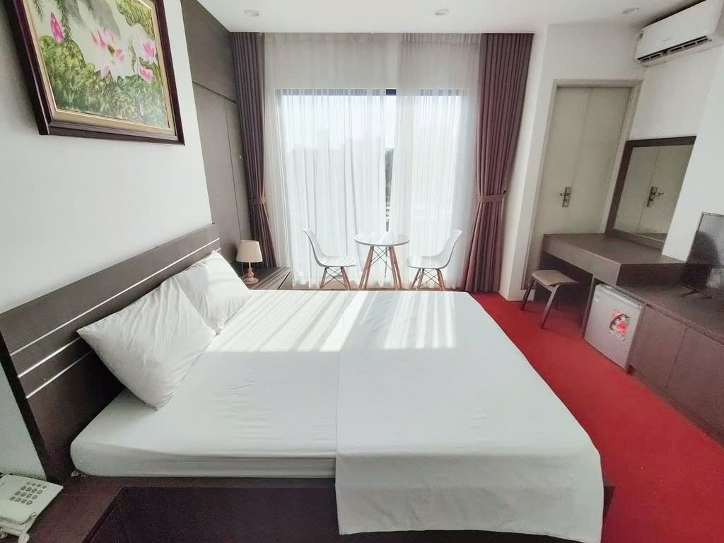 Phòng trọ Studio 25m2 tại PTC House 4 Quan Hoa - Cầu Giấy  - Phòng ngủ