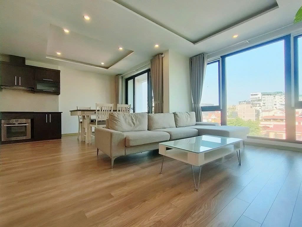 Phòng trọ 3 Phòng ngủ 120m2 tại PTC House 3 Tô Ngọc Vân - Tây Hồ - Phòng khách