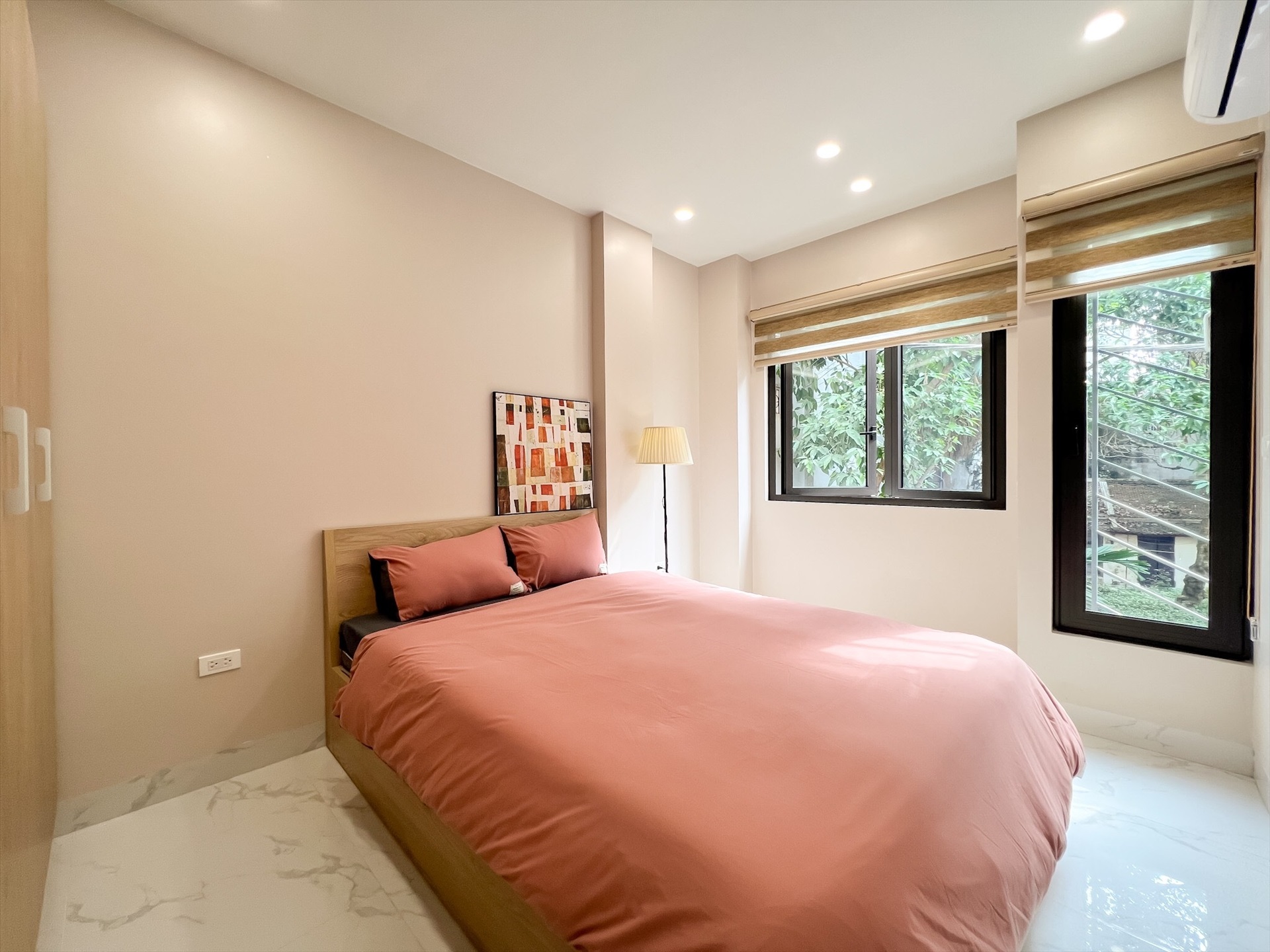 Phòng trọ 2 Phòng ngủ 60m2 tại Nine House Đội Cấn - Ba Đình - Phòng ngủ