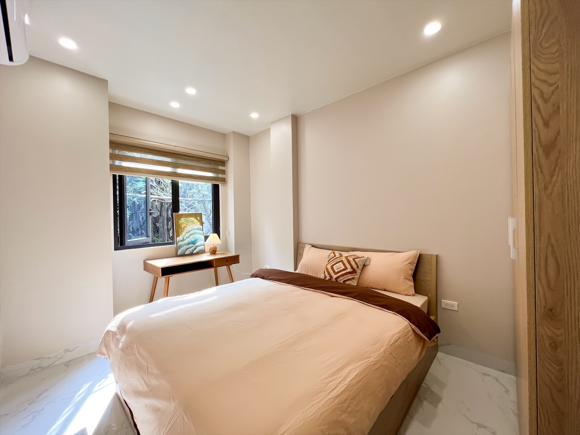 Phòng trọ 2 Phòng ngủ 60m2 tại Nine House Đội Cấn - Ba Đình - Phòng ngủ