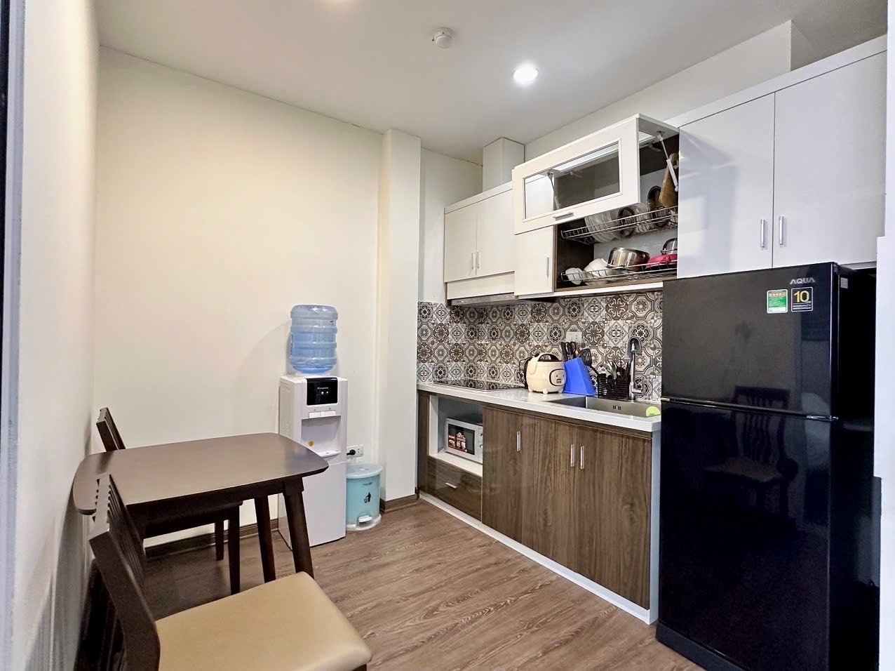 Phòng trọ 1 Phòng ngủ 35m2 tại Nine House Đào Tấn - Ba Đình - Phòng bếp