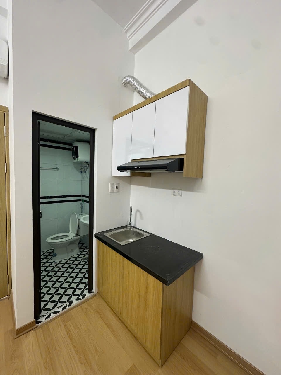 Phòng trọ Studio 20m2 tại ZHome Phú Mỹ - Nam Từ Liêm - Phòng bếp