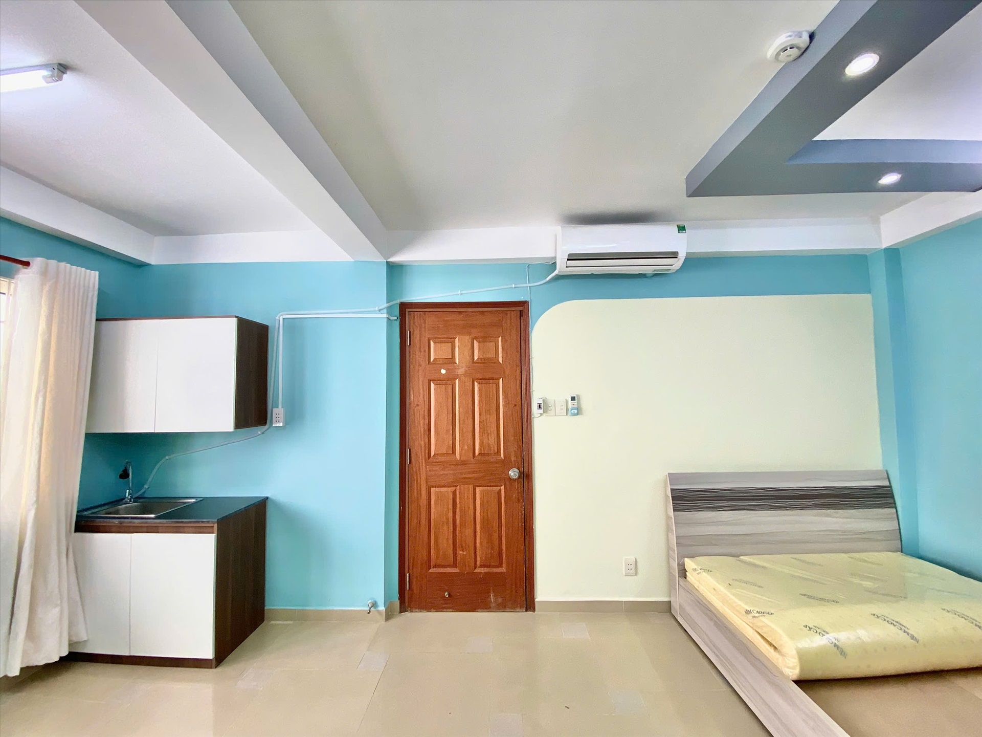 Phòng trọ Studio 25m2 tại Jasmine Home Trần Kế Xương - Phú Nhuận - Phòng ngủ