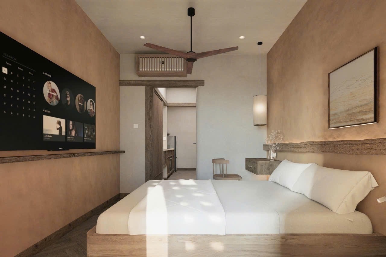 Phòng trọ 1 Phòng ngủ 30m2 tại Civilis House Thạch Thị Thanh - Quận 1 - Phòng ngủ