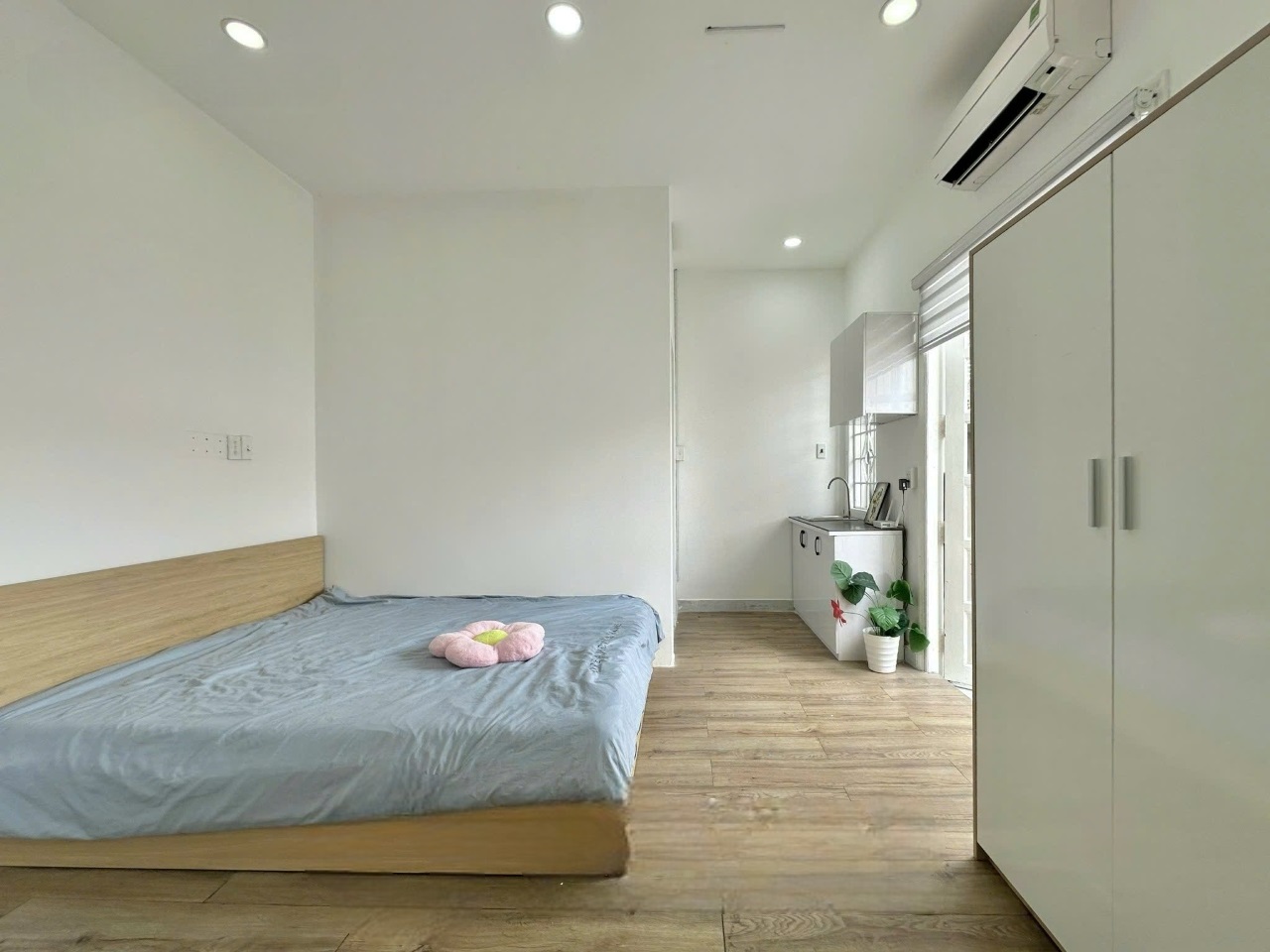 Phòng trọ Studio 25m2 tại HP House Đặng Văn Ngữ - Phú Nhuận - Phòng ngủ