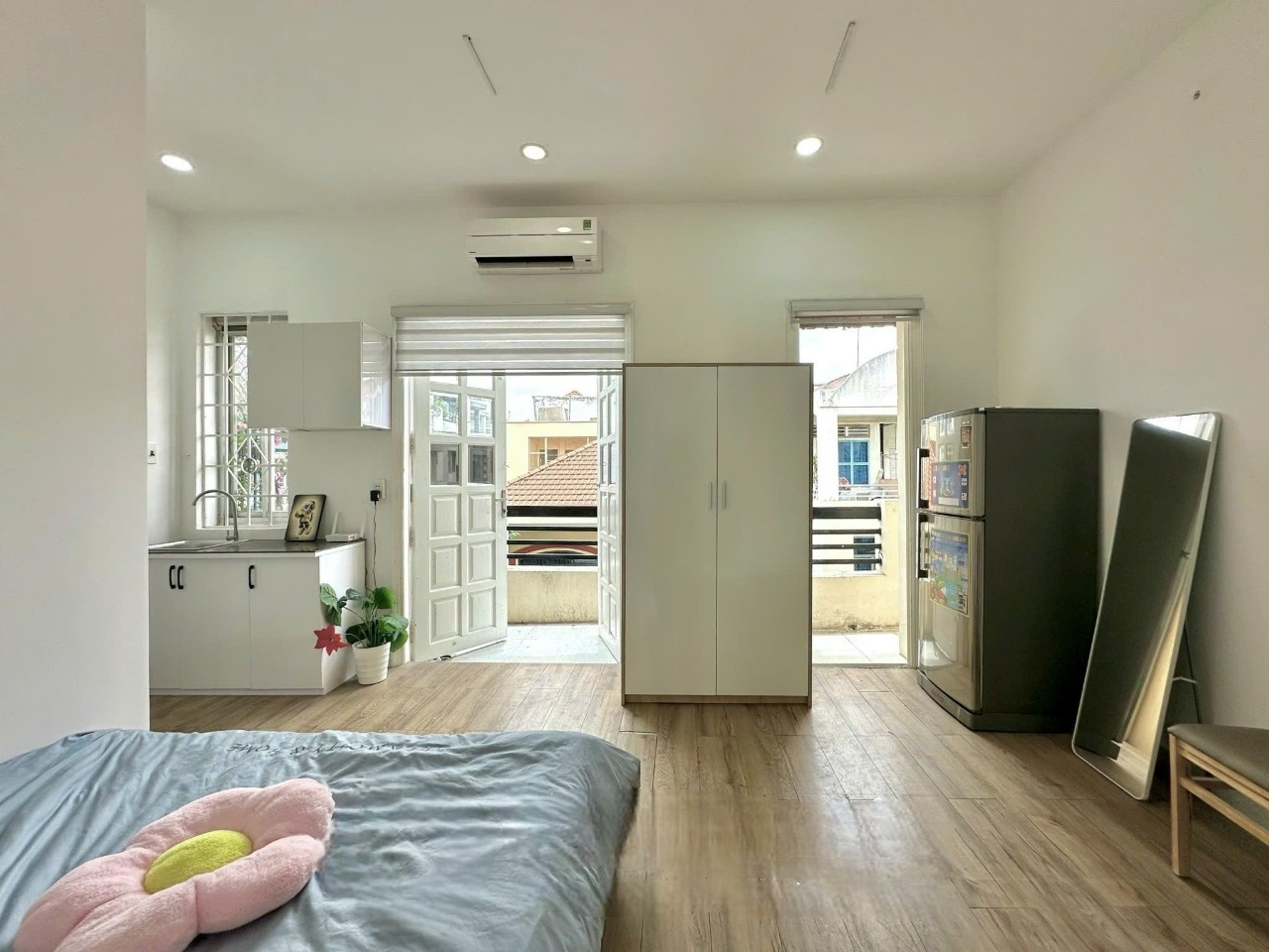 Phòng trọ Studio 25m2 tại HP House Đặng Văn Ngữ - Phú Nhuận - Phòng ngủ