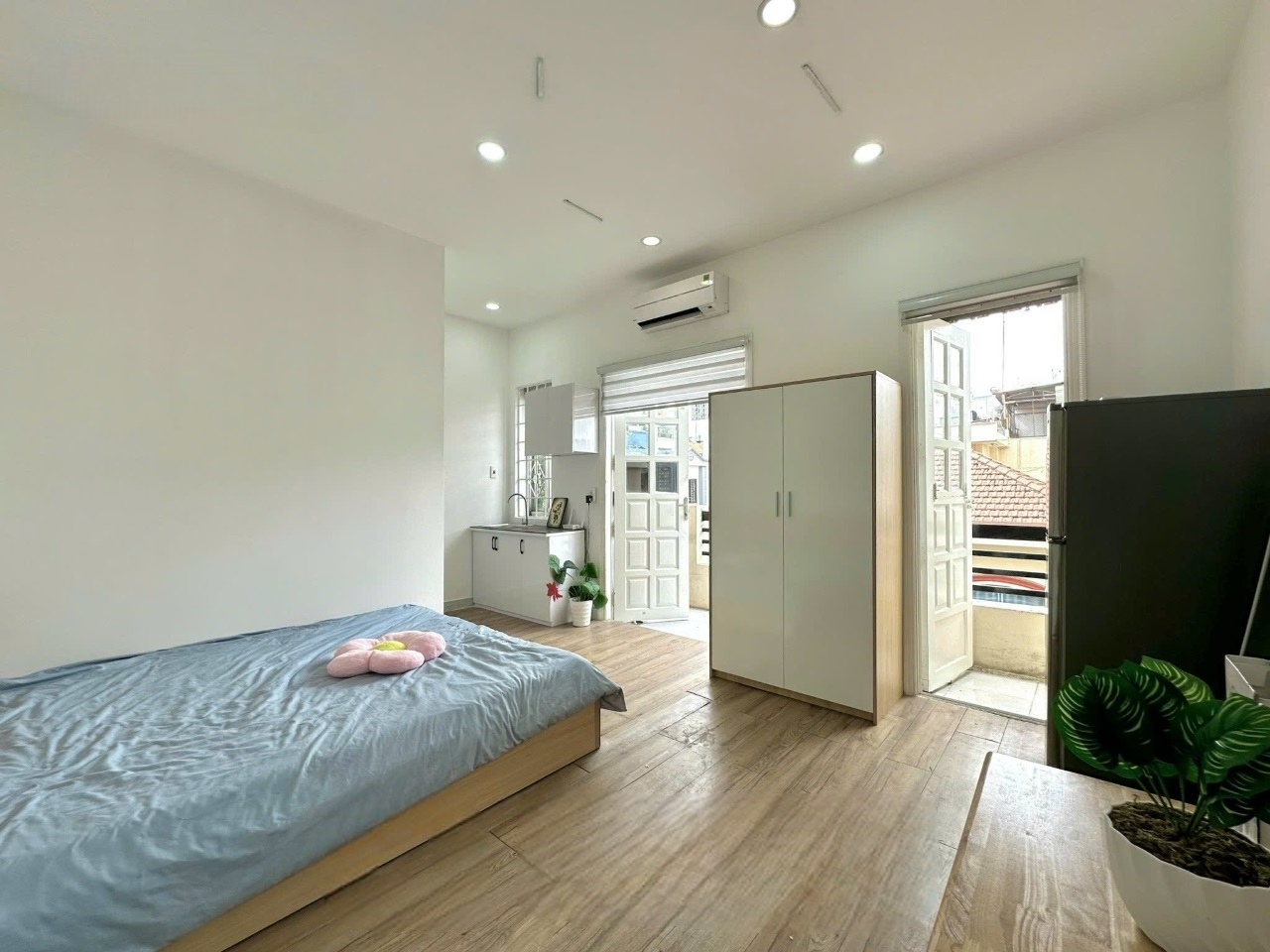 Phòng trọ Studio 25m2 tại HP House Đặng Văn Ngữ - Phú Nhuận - Phòng ngủ