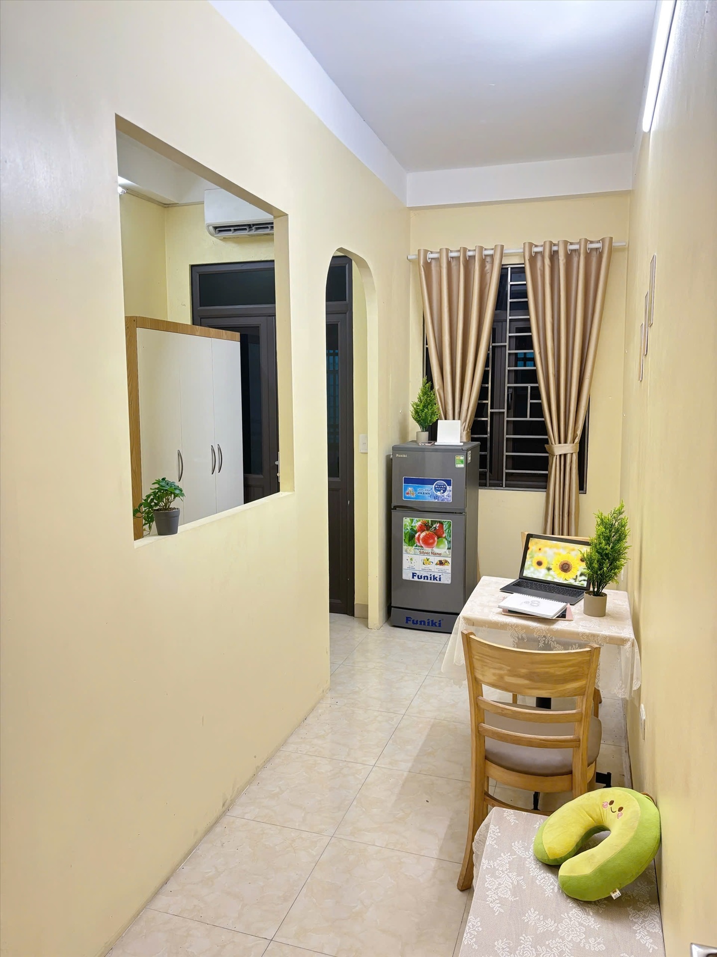 Phòng trọ 1 Phòng ngủ 25m2 tại Cema Housing Mỹ Đình - Nam Từ Liêm - Phòng khách