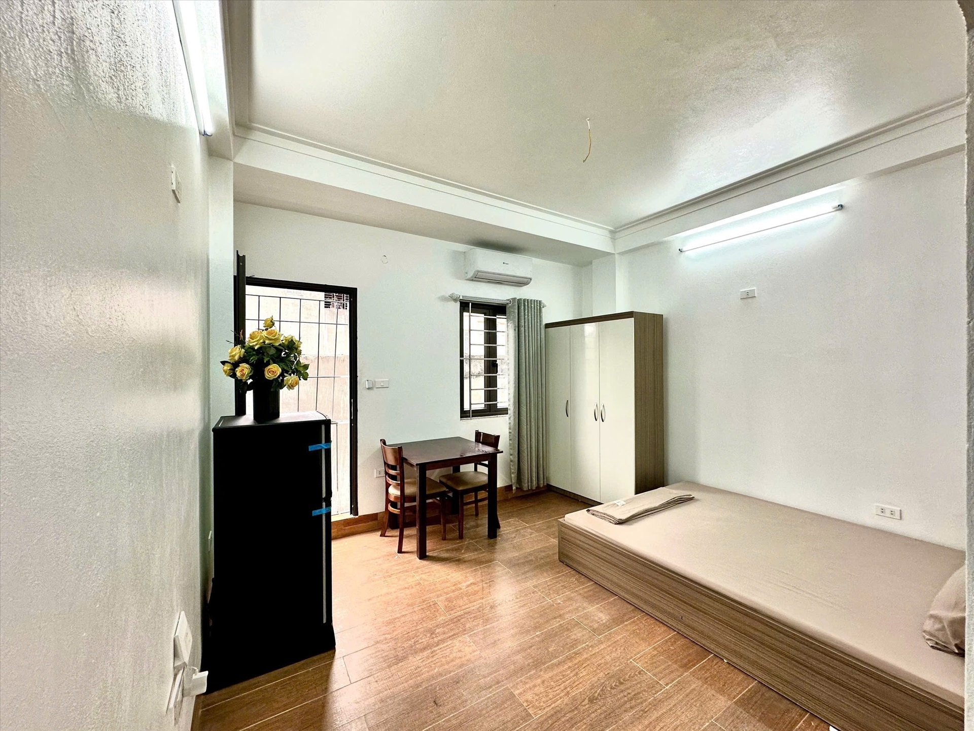 Phòng trọ Studio 25m2 tại AV Home Xuân Đỉnh - Bắc Từ Liêm - Phòng khách