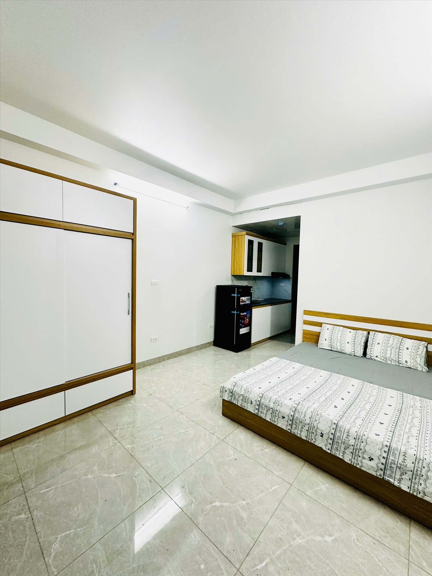 Phòng trọ Studio 25m2 tại AV Home 1 Xuân Đỉnh - Bắc Từ Liêm - Phòng ngủ