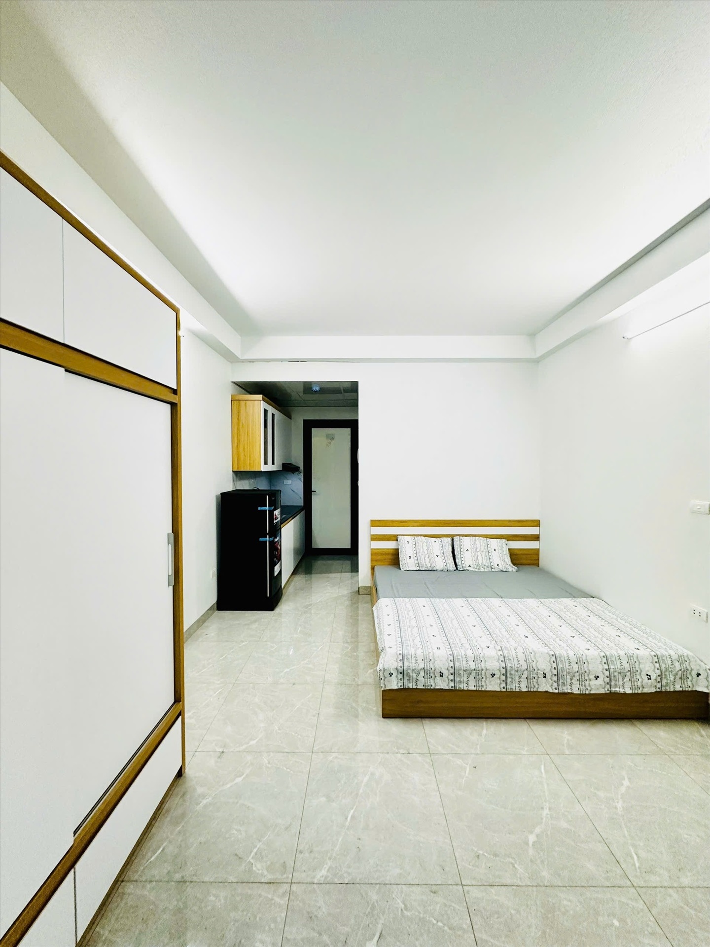 Phòng trọ Studio 25m2 tại AV Home 1 Xuân Đỉnh - Bắc Từ Liêm - Phòng ngủ