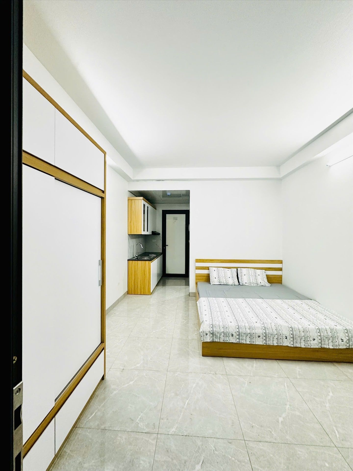 Phòng trọ Studio 25m2 tại AV Home 1 Xuân Đỉnh - Bắc Từ Liêm - Phòng ngủ