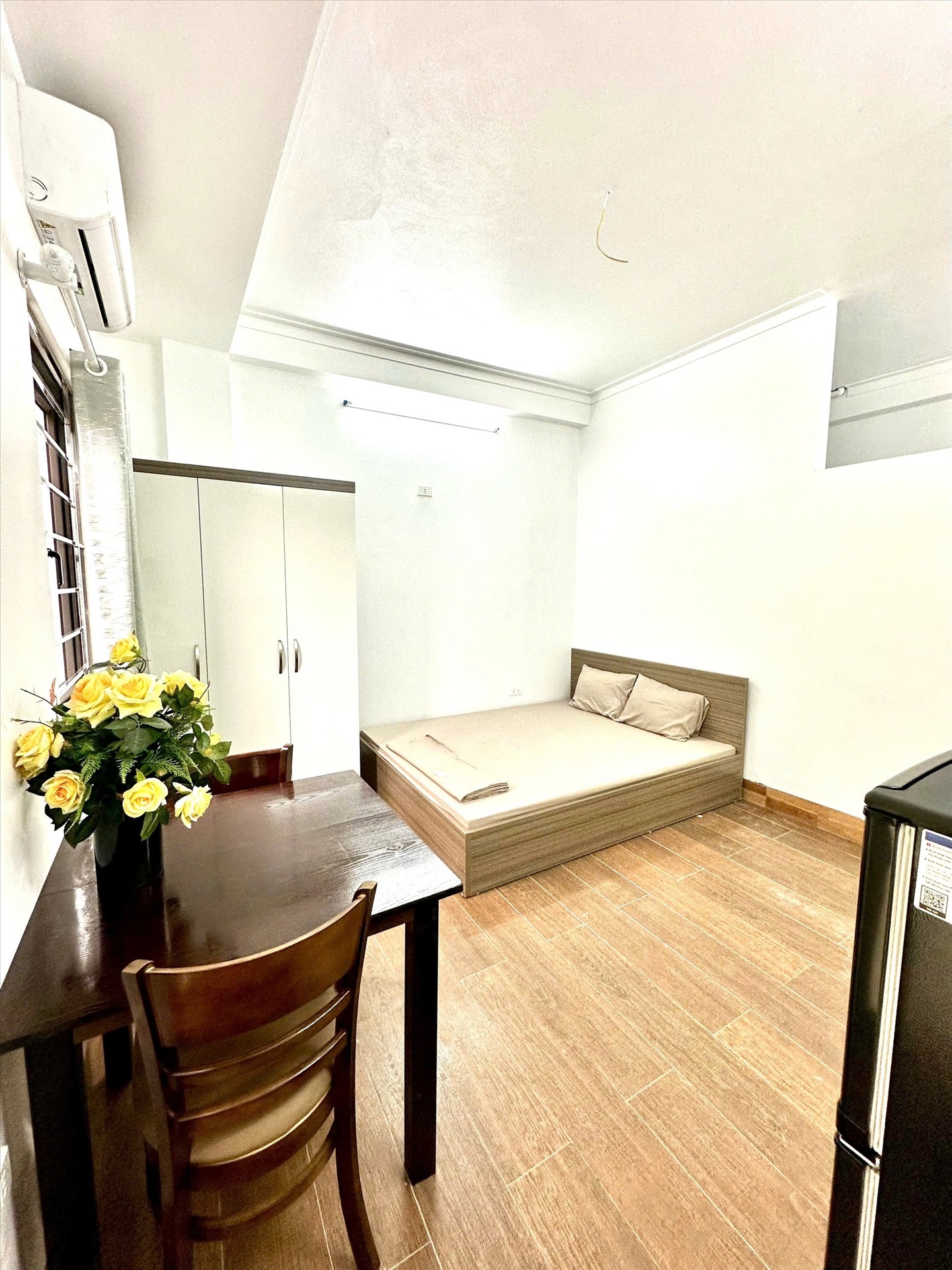 Phòng trọ Studio 25m2 tại AV Home Xuân Đỉnh - Bắc Từ Liêm - Phòng ngủ