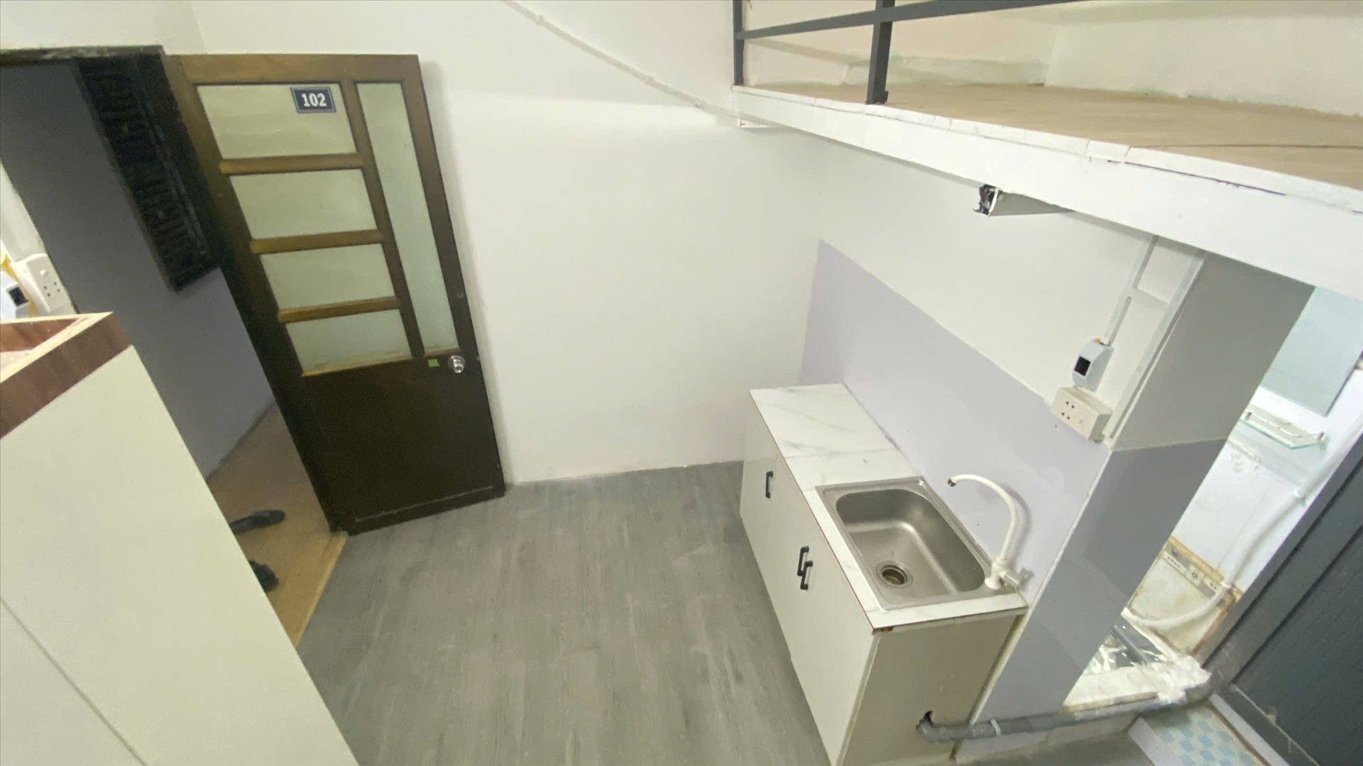 Phòng trọ Duplex 20m2 tại HD Home Xô Viết Nghệ Tĩnh - Bình Thạnh - Phòng bếp