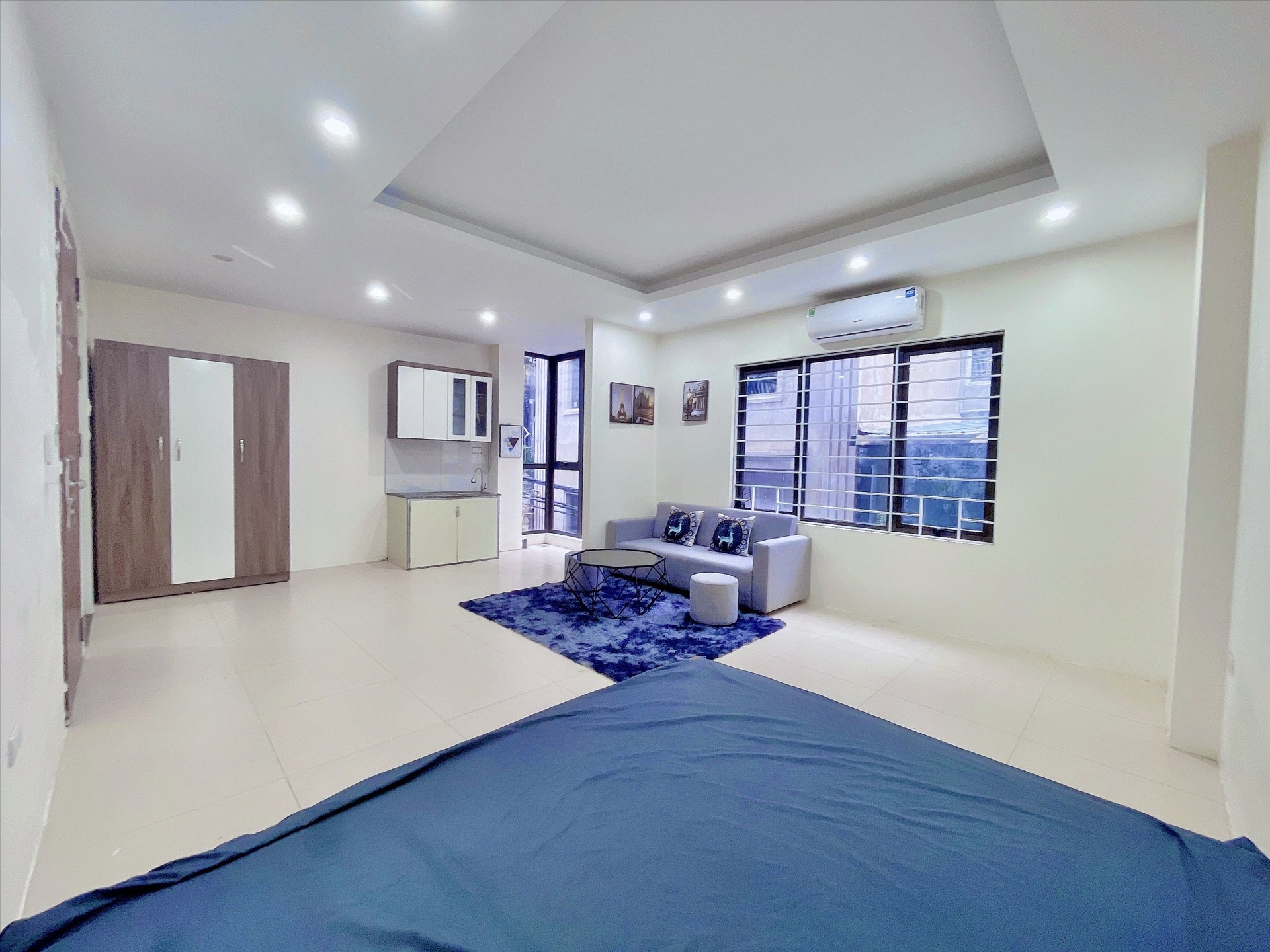 Phòng trọ Studio 35m2 tại AT Condo 1 Khương Đình - Thanh Xuân - Phòng bếp