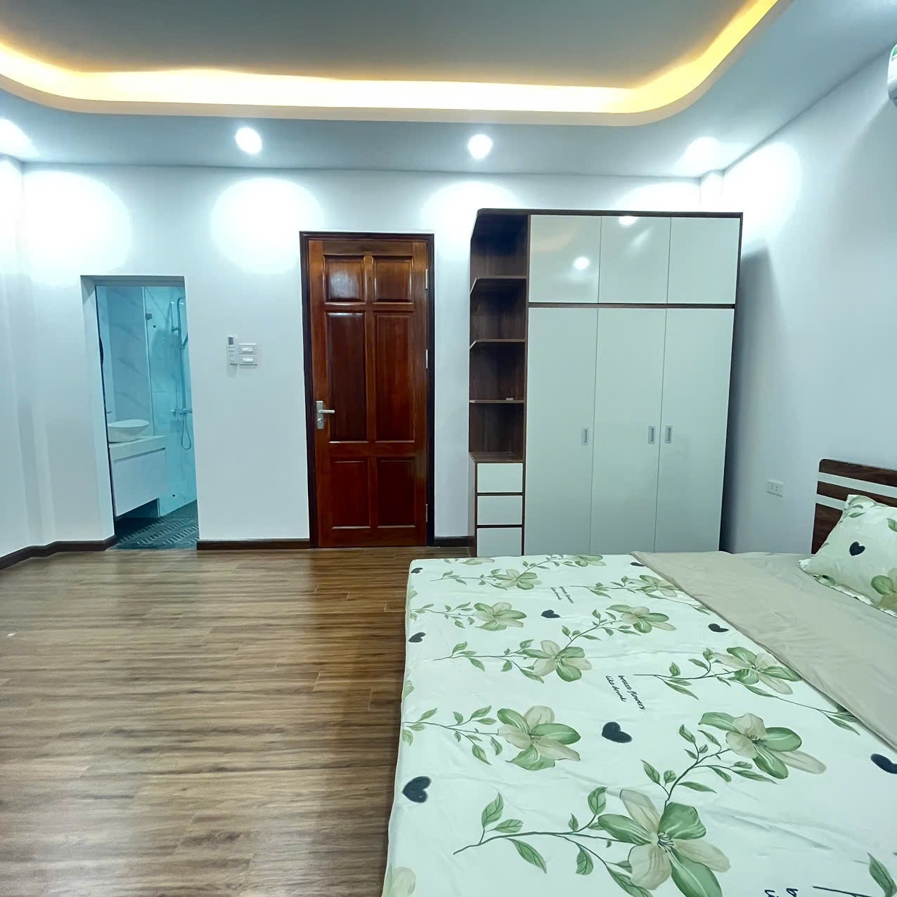 Phòng trọ Studio 25m2 tại AV Condo Tây Mỗ - Nam Từ Liêm - Phòng ngủ