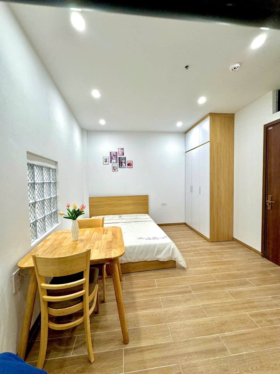 Phòng trọ Studio 25m2 tại AH Condo Ngõ Quỳnh - Hai Bà Trưng - Phòng ngủ