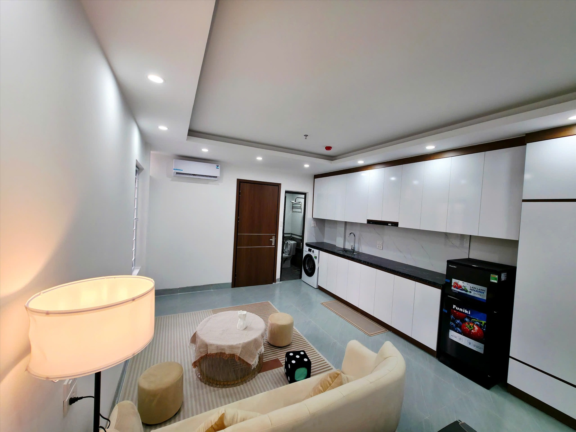 Phòng trọ Studio 30m2 tại AT Condo Kim Mã - Ba Đình - Phòng bếp