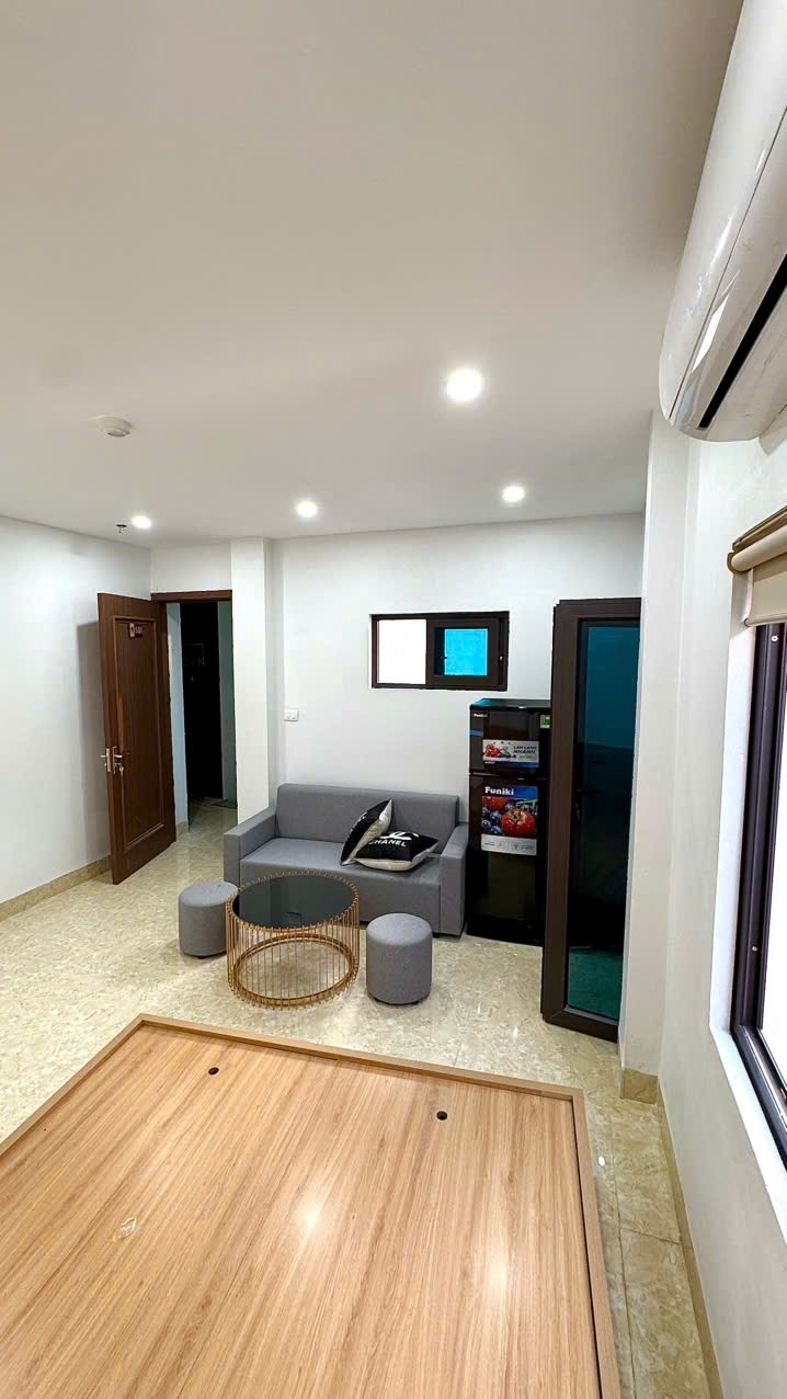 Phòng trọ Studio 25m2 tại CH Room Kim Mã - Ba Đình - Phòng khách