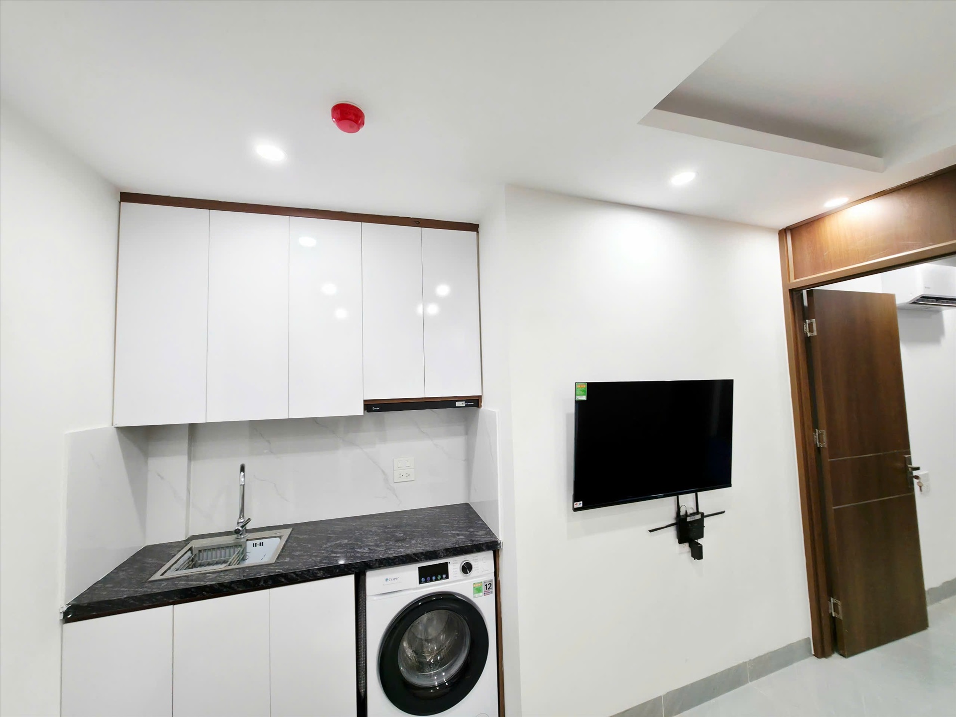 Phòng trọ 1 Phòng ngủ 35m2 tại AT Condo Kim Mã - Ba Đình - Phòng bếp