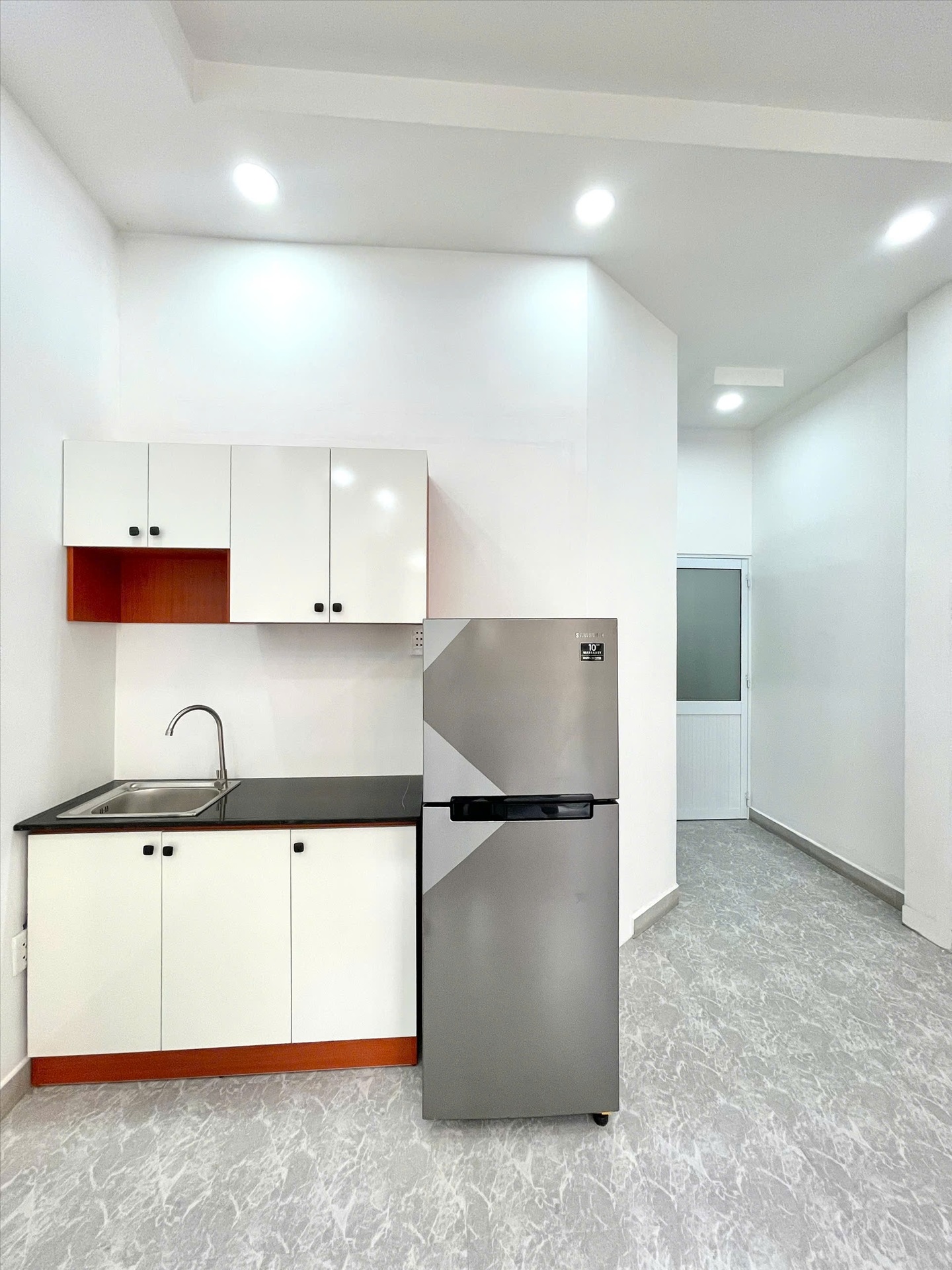 Phòng trọ Studio 35m2 tại AT Home Cao Thắng - Quận 3 - Phòng bếp