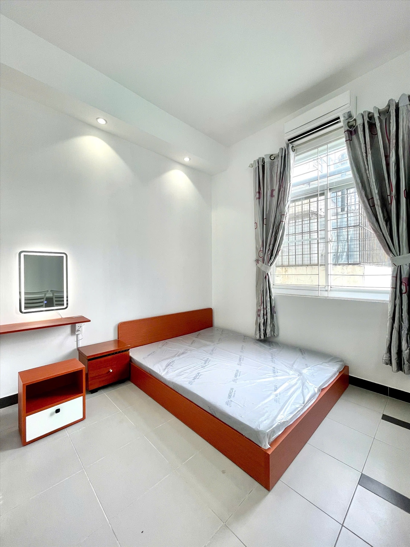 Phòng trọ Studio 25m2 tại AT Home Cao Thắng - Quận 3 - Phòng ngủ