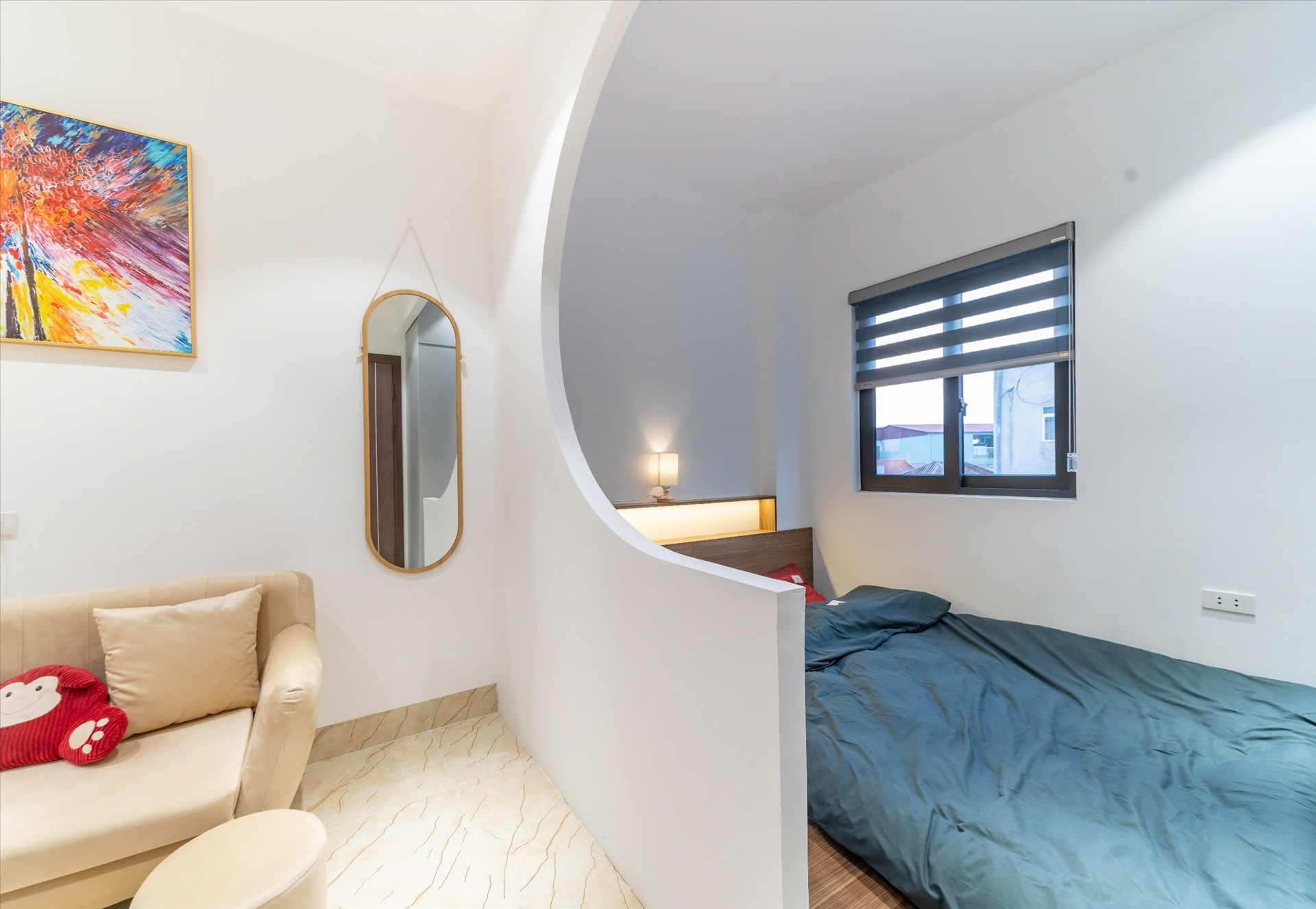 Phòng trọ 1 Phòng ngủ 35m2 tại AQ Condo Đội Cấn - Ba Đình - Phòng ngủ