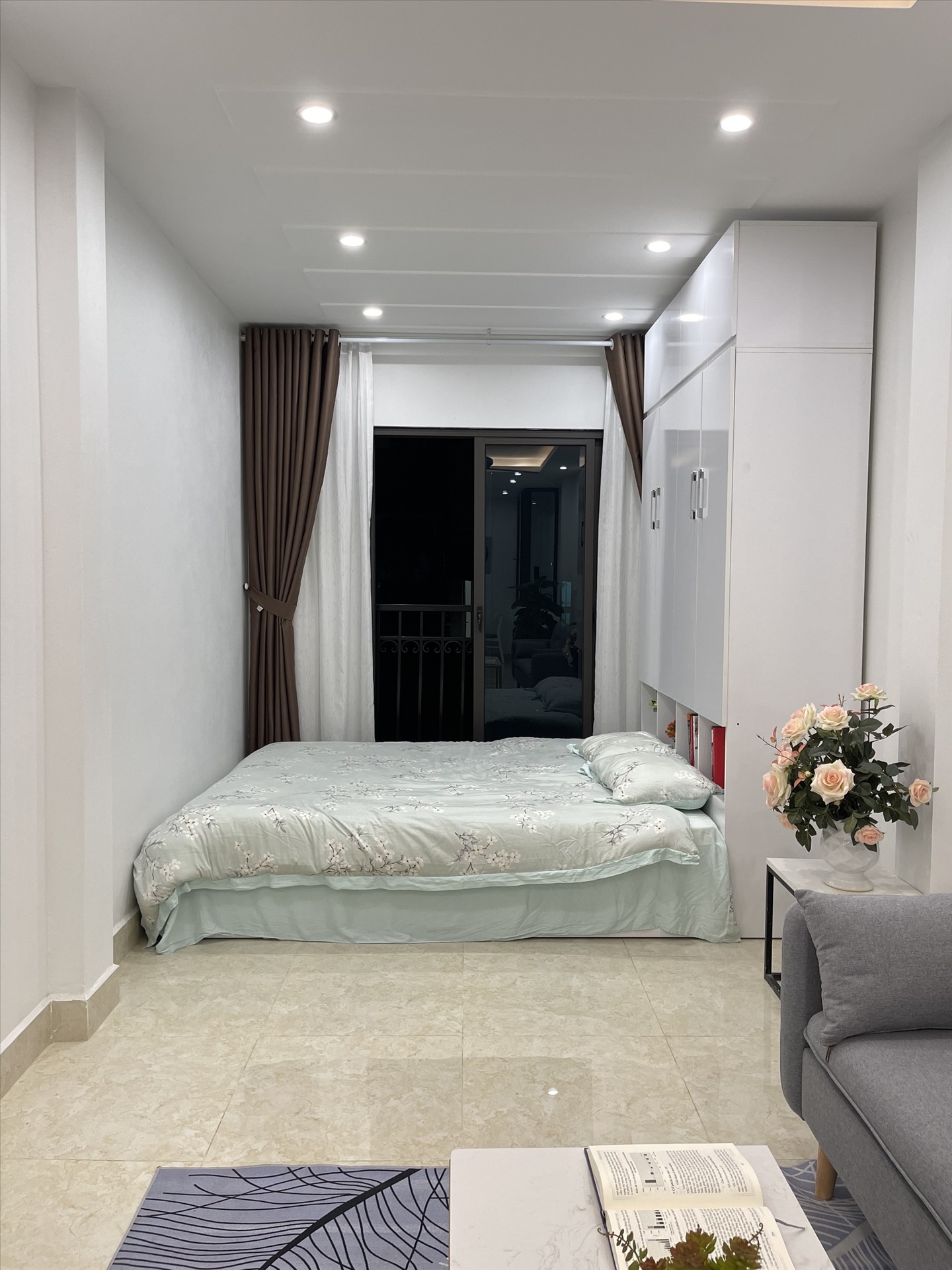 Phòng trọ Studio 50m2 tại THT Land 1 Đội Cấn - Ba Đình - Phòng ngủ