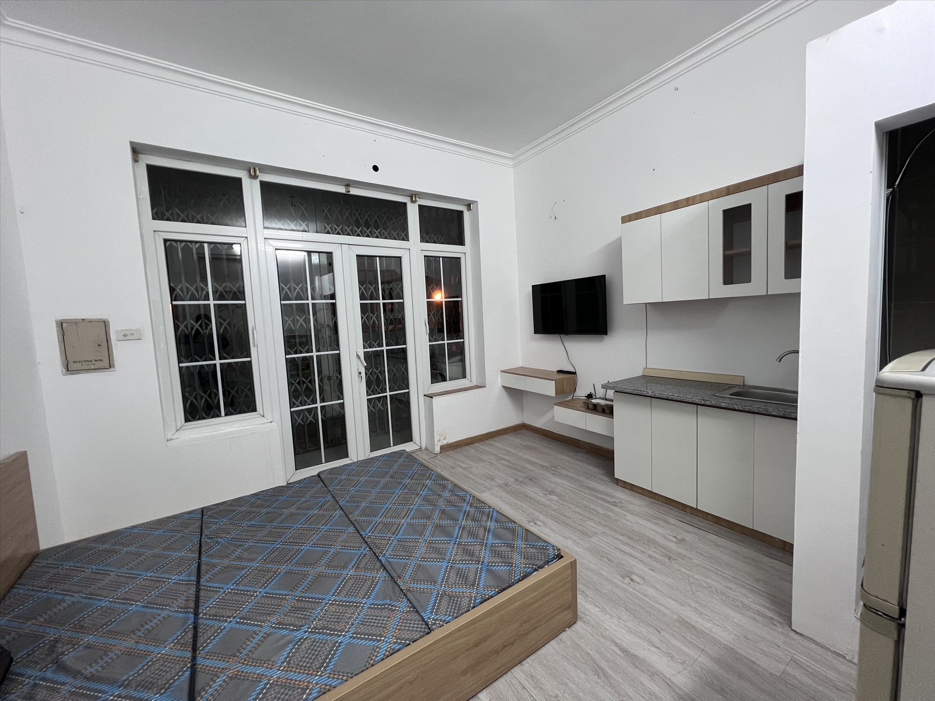 Phòng trọ Studio 35m2 tại THT Land Vĩnh Phúc - Ba Đình - Phòng bếp