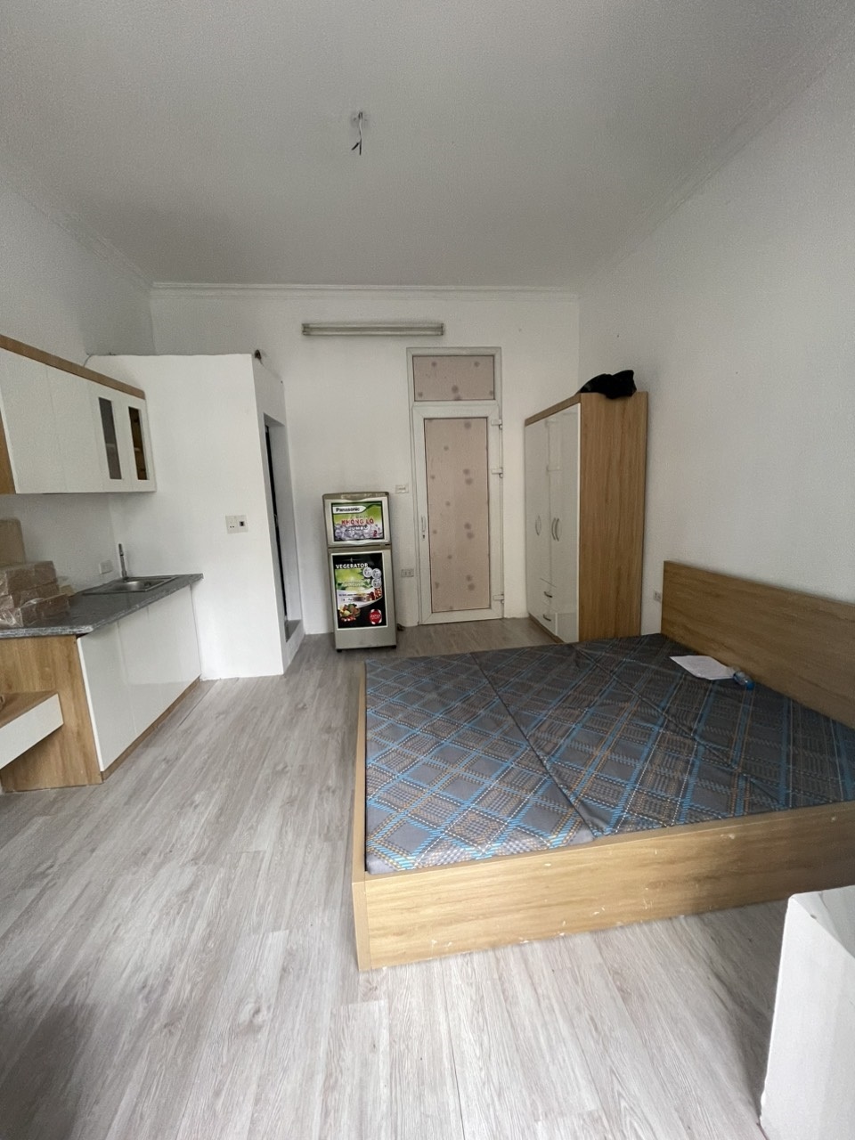 Phòng trọ Studio 35m2 tại THT Land Vĩnh Phúc - Ba Đình - Phòng ngủ