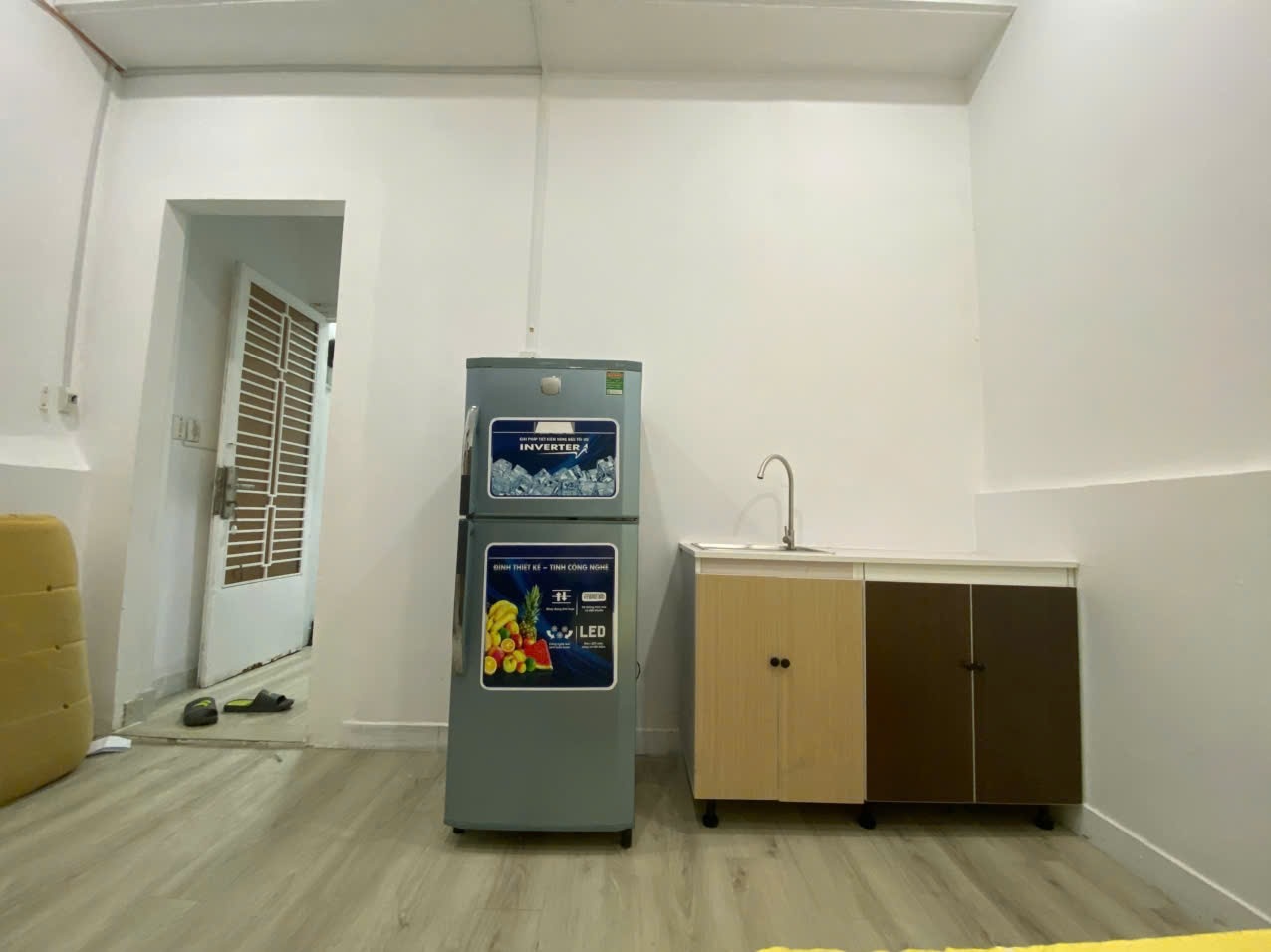 Phòng trọ Studio 25m2 tại AN House Đinh Công Tráng - Quận 1 - Phòng bếp